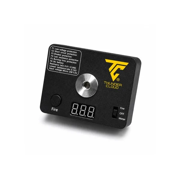 Ohmmètre de Thunder Cloud pour mesurer les montages
