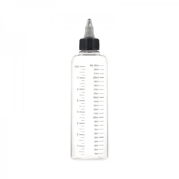 Bouteille graduée avec bouchon doseur de 230 ml