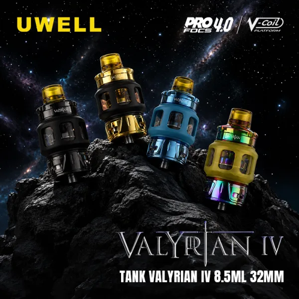 Clearomiseur Valyrian IV de Uwell pour tirage direct