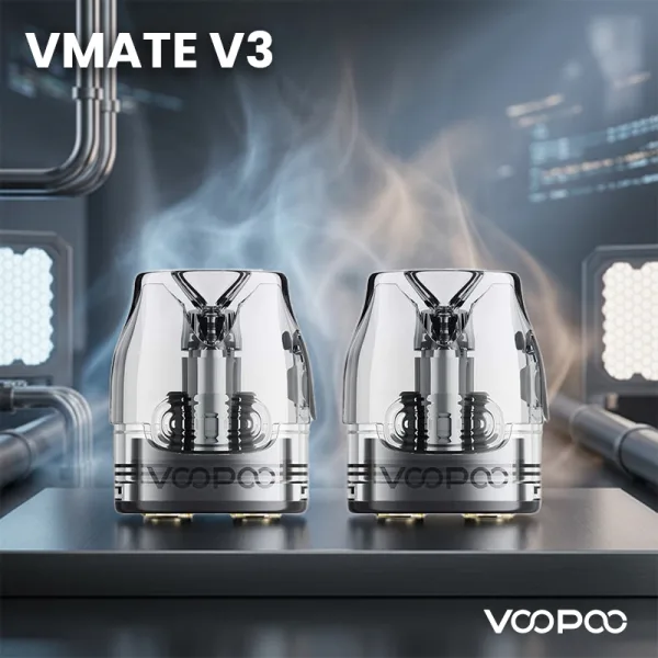 Cartouches Vmate V3 0.4/0.7Ω 3ml (2pcs) - Voopoo - image 3