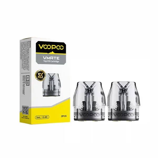 Cartouches Vmate V3 0.4/0.7Ω 3ml (2pcs) - Voopoo - image 8