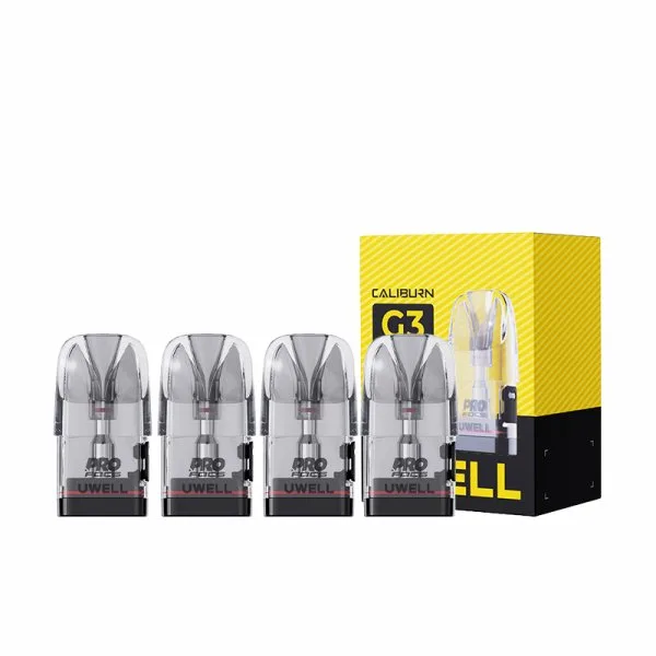 Cartouches Caliburn G3 0.4/0.9/0.6Ω 2.5/3ml (4pcs) - Uwell - image 6