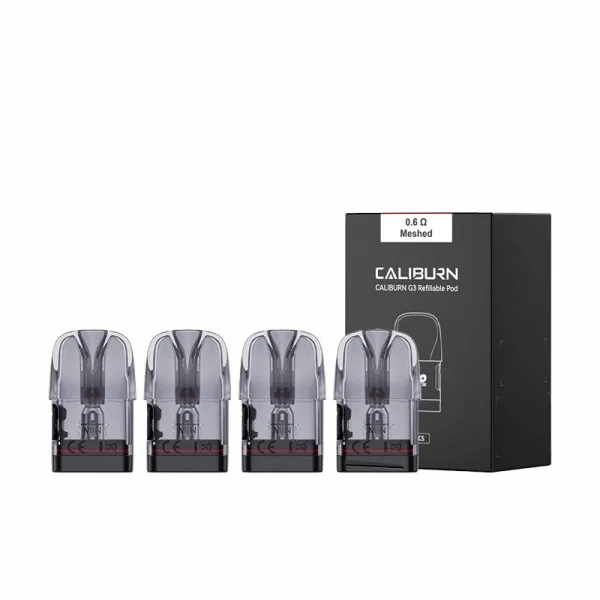 Cartouches Caliburn G3 0.4/0.9/0.6Ω 2.5/3ml (4pcs) - Uwell - image 9