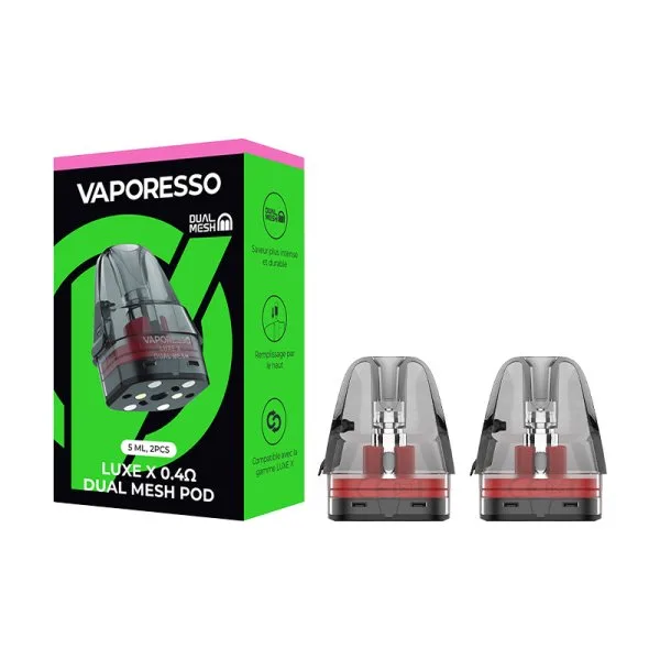 Cartouches Luxe X Dual Mesh 0.4/0.6Ω 5ml (2pcs) - Vaporesso - image 5