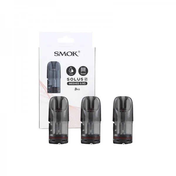 Cartouches Solus 2 Meshed 0.9Ω 2.5ml (3pcs) - Smoktech - image 4