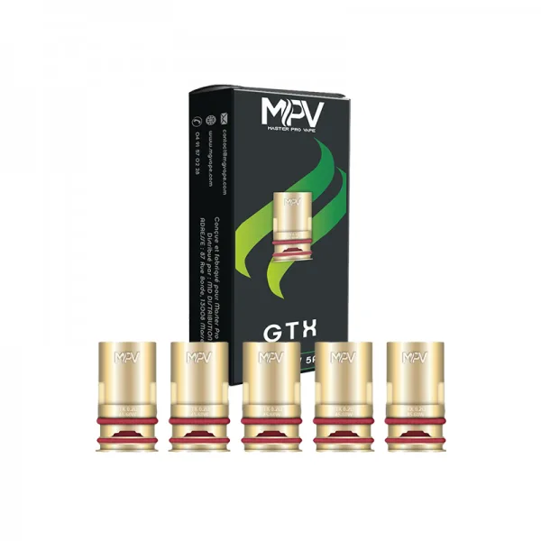 Résistances Serie GTX 0.15/0.2/0.4/0.3/0.6/0.8/1.2Ω (5pcs) - MPV