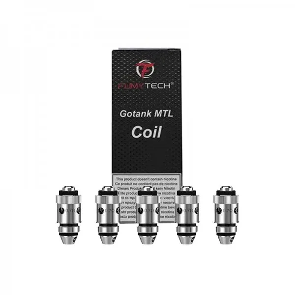 Résistances Gotank MTL BVC 0.7/1.8Ω (5pcs) - Fumytech - image 2
