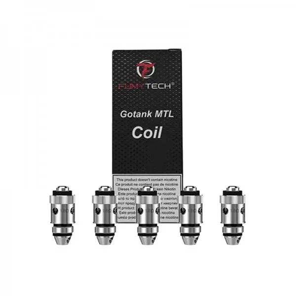 Résistances Gotank MTL BVC 0.7/1.8Ω (5pcs) - Fumytech - image 5