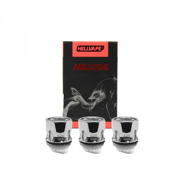Résistances Single Mesh Hellcoil H7-02 0.2Ω (3pcs) - Hellvape - image 2
