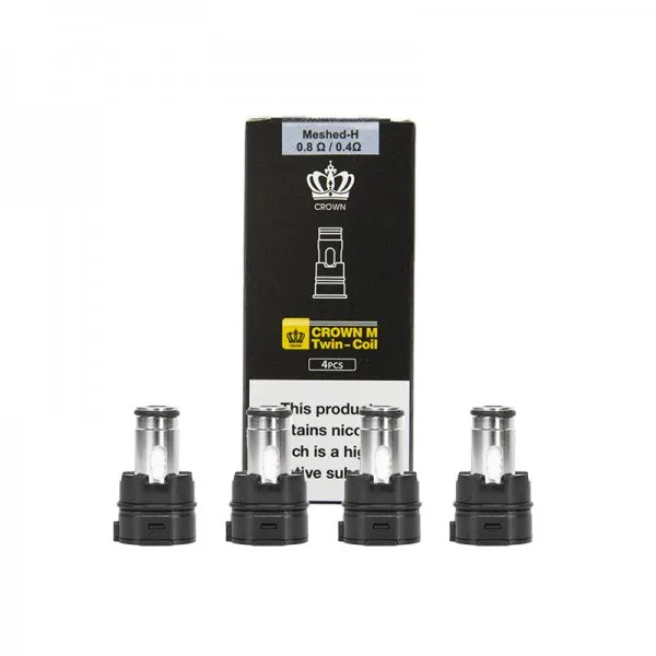 Résistances Crown M 0.4/0.8Ω Twin & 0.6Ω Mesh (4pcs) - Uwell - image 5