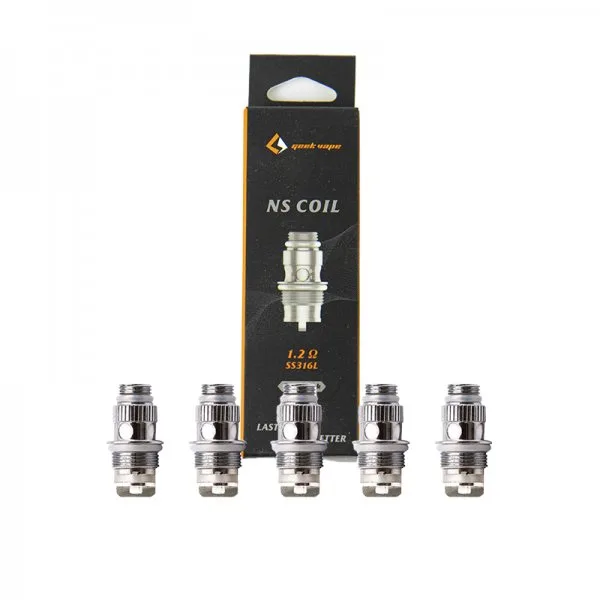 Résistances SS316L NS 1.2Ω pour Frenzy (5pcs) - Geekvape - image 2