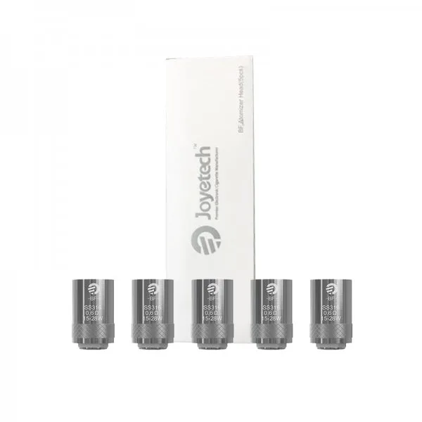 Résistances BF SS316 (AIO) 0.6Ω (5pcs) - Joyetech