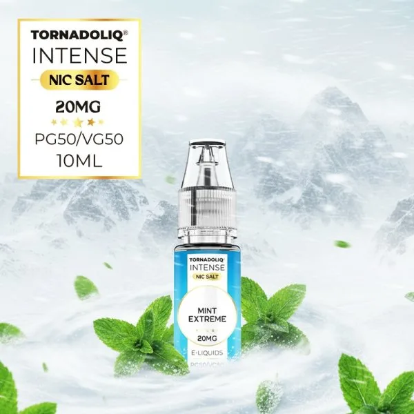 Mint Extreme Nic Salts 10ml - Intense by Tornadoliq - image 2