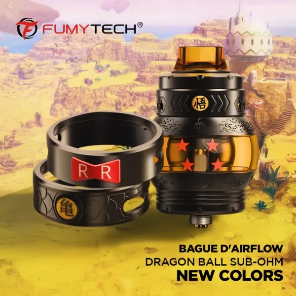 Bague d'Airflow Dragon Ball Sub-ohm New Colors - Fumytech - image 3