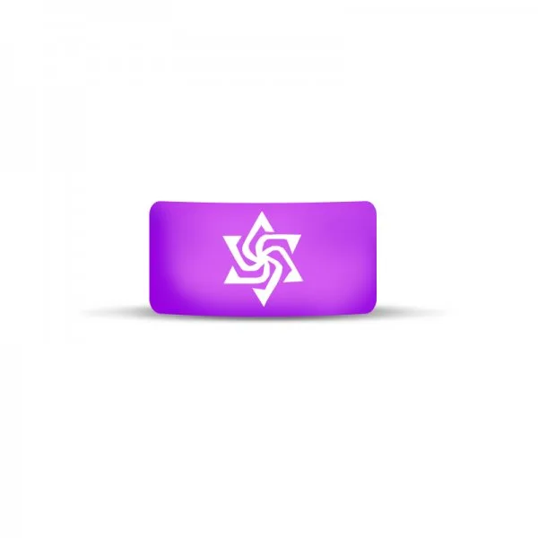 Vape Band Violet Logo Etoile 22 à 26mm (10pcs) - image 2
