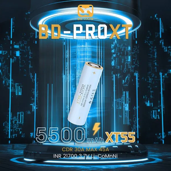 Accu High-End BD-PRO XT55 21700 5500mAh 45A - BD Vape - image 3