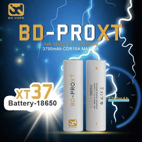 Accu High-End BD-PRO XT37 18650 3790mAh 25A - BD Vape - image 4