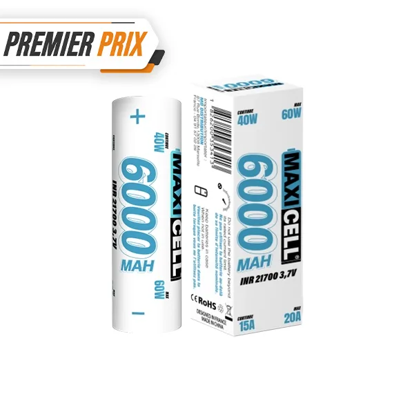 Accu 21700 20A 6000mAh - Maxi Cell - image 2