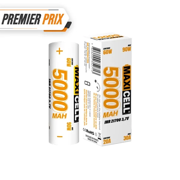 Accu 21700 30A 5000mAh - Maxi Cell - image 2