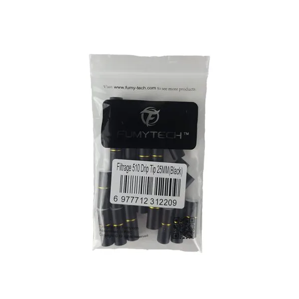 Filtre Drip Tip 510 (25mm) 20pcs - Fumytech - image 5