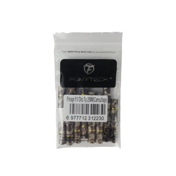 Filtre Drip Tip 510 (25mm) 20pcs - Fumytech - image 11