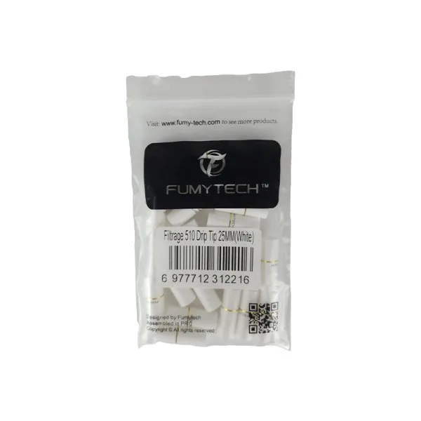 Filtre Drip Tip 510 (25mm) 20pcs - Fumytech - image 14