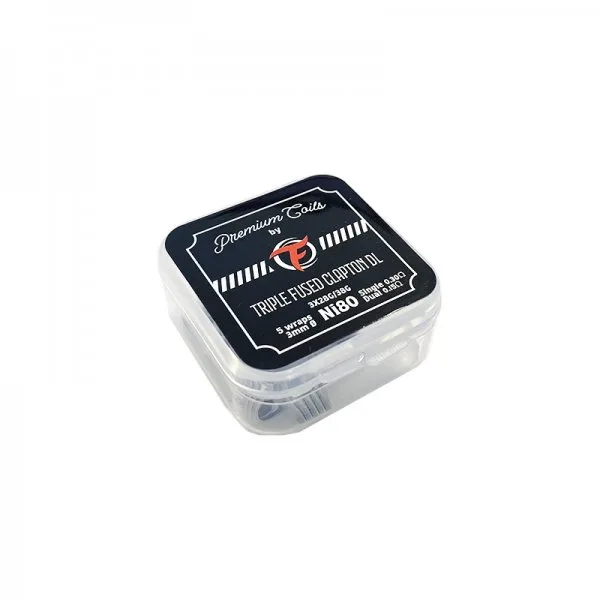 Triple Fused Clapton DL Ni80 0.30Ω New Version (10pcs) - Fumytech - image 4
