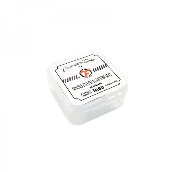 Micro Fused Clapton MTL Ni80 0.88Ω New Version (10pcs) - Fumytech - image 4