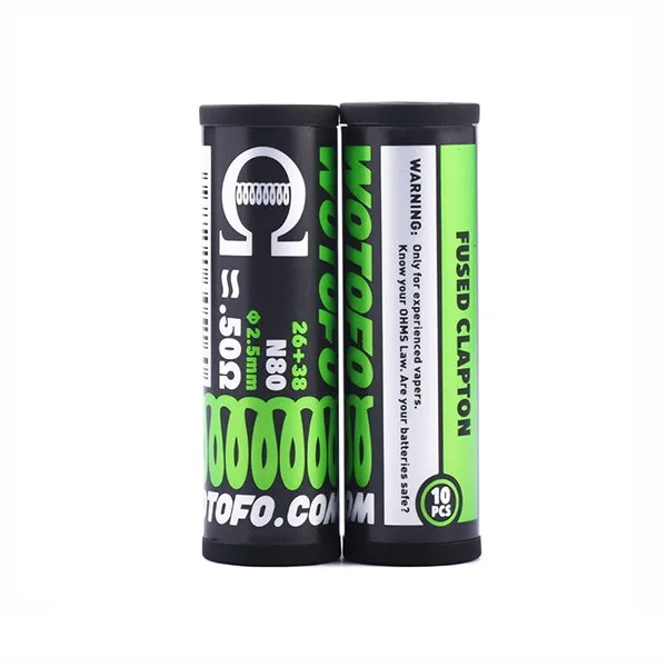 Fused Clapton Coils 26+38G 10pcs - Wotofo - image 2