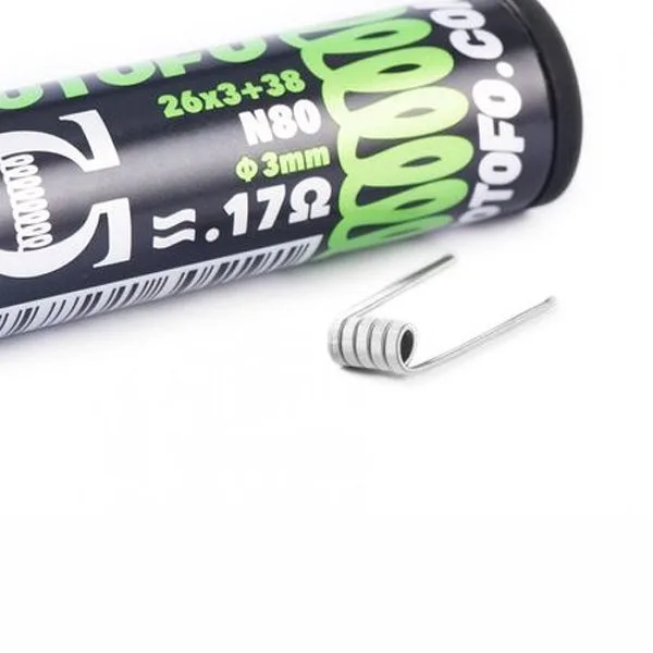 Tri Core Fused Clapton Coils 26*3+38G 10pcs - Wotofo - image 3