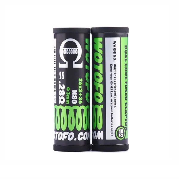Dual Core Fused Clapton Coils 10pcs - Wotofo - image 3