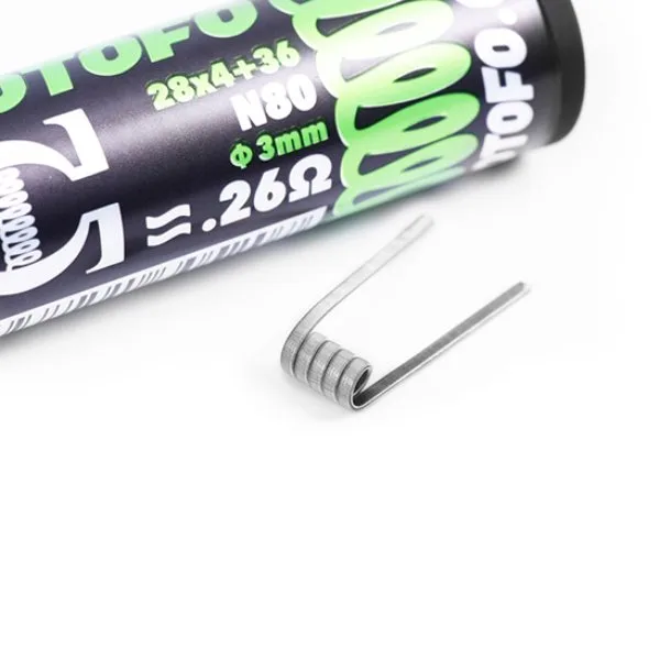 Quad Core Fused Clapton Coils 10pcs - Wotofo - image 3