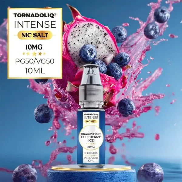 Dragon Fruit Blueberry Ice Nic Salts 10ml - Intense by Tornadoliq - image 6