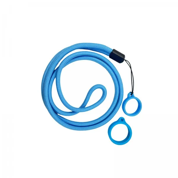 Lanière Avec Anneau Silicone Blue (1pc) - image 2