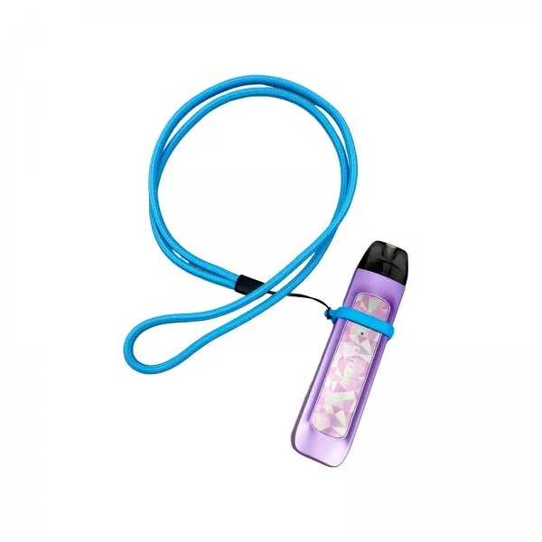 Lanière Avec Anneau Silicone Blue (1pc) - image 3