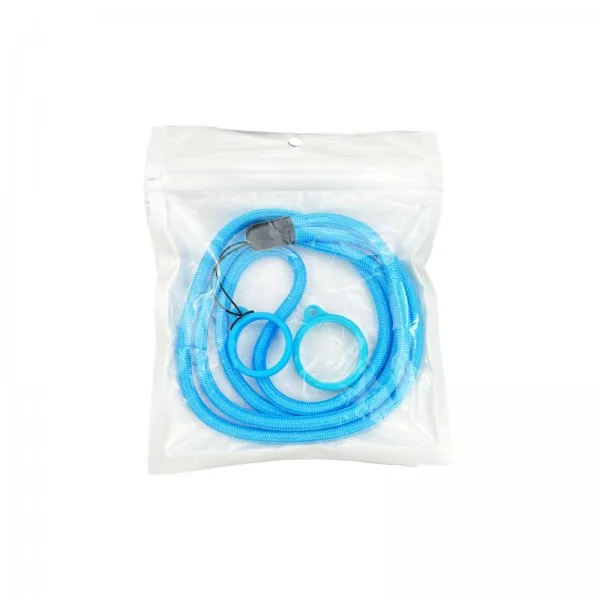 Lanière Avec Anneau Silicone Blue (1pc) - image 4