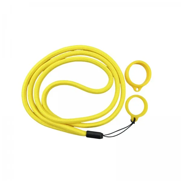 Lanière Avec Anneau Silicone Yellow (1pc) - image 2