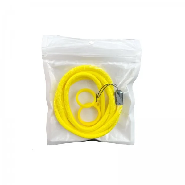 Lanière Avec Anneau Silicone Yellow (1pc) - image 4