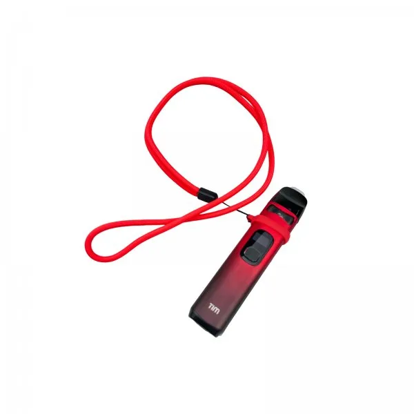 Lanière Avec Anneau Silicone Red (1pc) - image 3