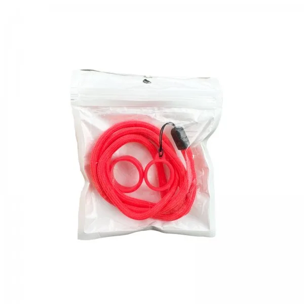 Lanière Avec Anneau Silicone Red (1pc) - image 4