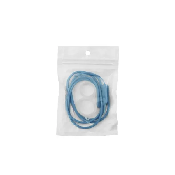 Lanière Réglable Avec Anneau Silicone blue (1pc) - image 4