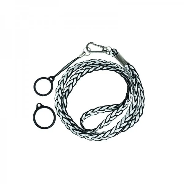 Lanière Weave Avec 2 Anneaux Silicone White (1pc)