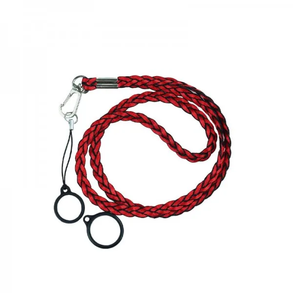 Lanière Weave Avec 2 Anneaux Silicone Red (1pc) - image 2