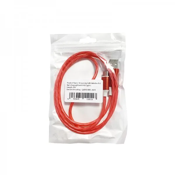 Câble Charge Rapide USB-A Vers USB-C Lumineux - image 7