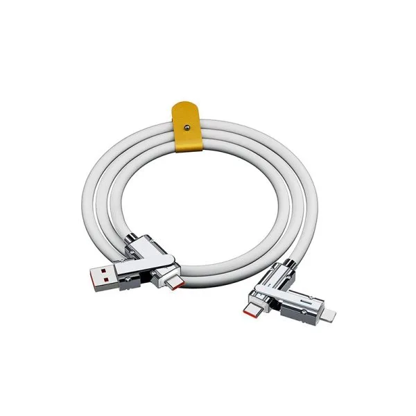 Câble Chargement Rapide USB-A Vers Lightning et USB-C Vers USB-C 1M - image 6