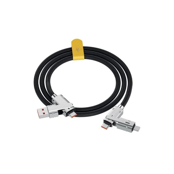 Câble Chargement Rapide USB-A Vers Lightning et USB-C Vers USB-C 1M - image 7