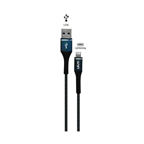 Câble de Charge renforcé TYPE-A vers Lightning 1m (1pc) - WYN Access - image 3