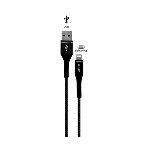Câble de Charge renforcé TYPE-A vers Lightning 1m (1pc) - WYN Access - image 4