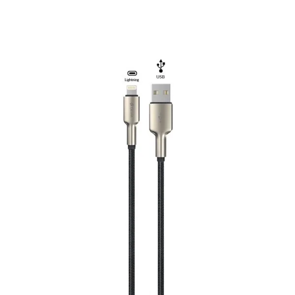 Câble de Charge USB-A vers Lightning (1pc) - Bubble Fish Series Zinc by DEVIA - image 2