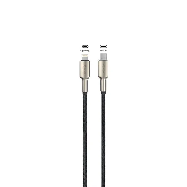 Câble de Charge TYPE-C vers Lightning (1pc) - Bubble Fish Series Zinc by DEVIA
